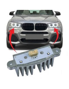 Modulo LED 1308310415 6002TZ0120 BMW X3 X4 F25 F26 F46 1308310415-C1 DRL Luce di Marcia Diuna