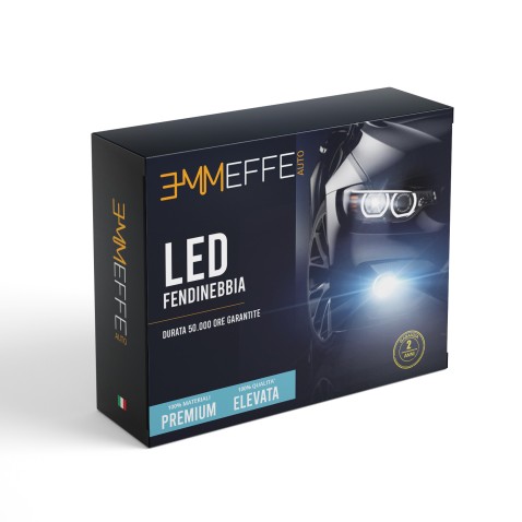 Lampade Led Fendinebbia H8 per OPEL Mokka con tecnologia CANBUS