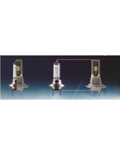 Lampade Led H7 CORTE Canbus Stessa Misura Originale REVOLUTION 2