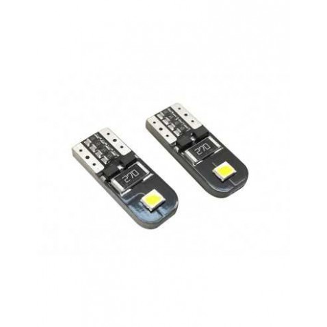 COPPIA 3 LED T10 CANBUS 2 SMD 3030