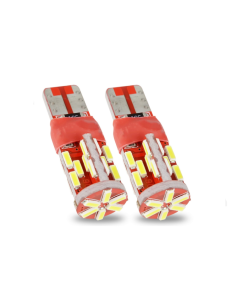 COPPIA 2 LED T10 CANBUS 30 SMD 4014