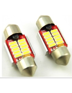 LED FESTOON 31MM 12V SILURO 10 LED  CANBUS 4014