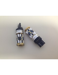 Coppia LED T20 7443 CANBUS W21/5W W3x16q