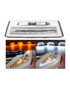 LED DRL LUCI DIURNE  BIANCO AMBRA 2