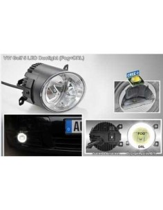 FENDINEBBIA DRL FOG LED VOLKSWAGEN GOLF V 5