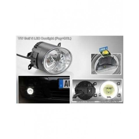 FENDINEBBIA DRL FOG LED VOLKSWAGEN GOLF V 5