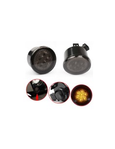 Coppia Frecce Anteriori Led Jeep Wrangler Jk Arancione Full Led Anteriore