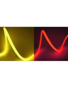 2 Flex Rosso Ambra 60 cm Strip Led Faro Drl Cut Light 12V