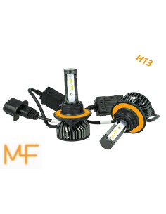 Kit LED H13 Z-Es 220W AURORA Lampade con 3 Tubi Raffreddamento 6000k