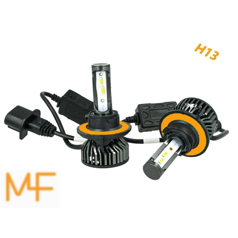 Kit LED H13 Z-Es 220W AURORA Lampade con 3 Tubi Raffreddamento 6000k