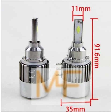 KIT H15 LED DIURNA ABBAGLIANTE ALL IN ONE CANBUS