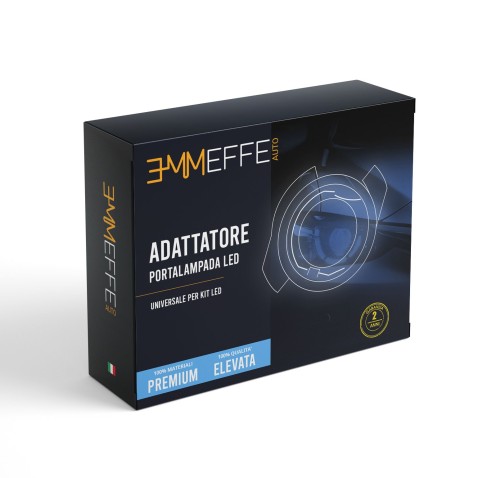 Adattatore Portalampada per Kit Led e Xenon H7 Supporto Mercedes Sprinter Volkswagen GOLF VII