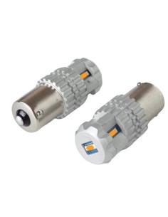 Led 1156 Freccia Arancio Bau15s P21w 5 Led 880lm Canbus