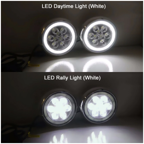 Faro Aggiuntivo Mini Cooper Led con Angel R56 R55 R57 R58 R59 R60 R61 6000k