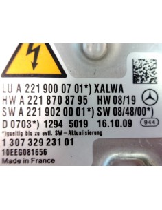 BOSCH 130732923101 XENON MERCEDES BENZ CLASSE S CL  W221 W216 CENTRALINA centralina originale zavorra