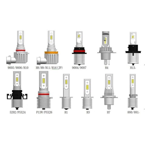 Kit H3 Led Xxs Pro Mini Ultracompatto Slux 15W