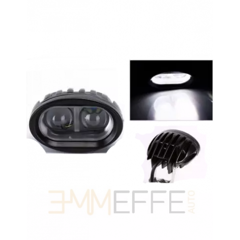 LED FARO MOTO 20W 9/32V PROFONDITA 6000k