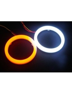 2 Angel Eyes LED COTTON 100 MM BIANCO ARANCIO
