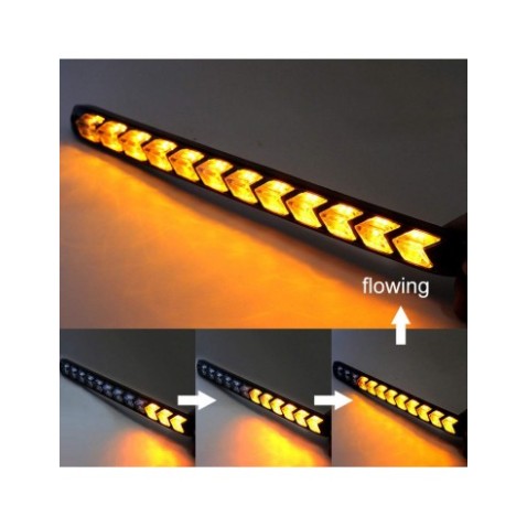 Kit Luci Diurne Led Universali Con Freccia Sequenziale