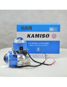 AOZOOM COPPIA PROIETTORI LENTICOLARI LED KAMISO 3 POLLICI senza centraline