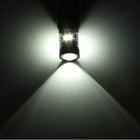 2pcs T25 3030 LED auto 3157 freccia arancio luce di marcia diurna bianca