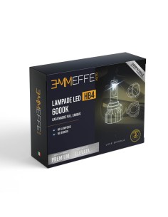 Lampade Led HB4 9006 Casa Madre Full Canbus 6000k No Lampeggi No Errori