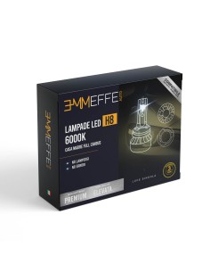 Lampade Led H8 Casa Madre Full Canbus 6000k No Lampeggi No Errori