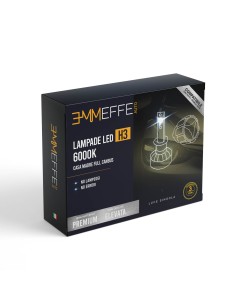 Lampade Led H3 Casa Madre Full Canbus 6000k No Lampeggi No Errori