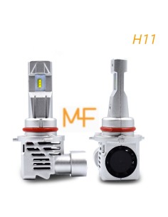 Kit Led H11 ROTATIVO Canbus 25W 6000k Ventola Integrata