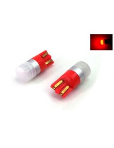 Coppia T10 Rosse Canbus led smd 3030 360°