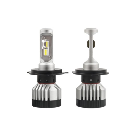 Kit Led H4 Hypercanbus Slux 100% No Lampeggi No Errori 6000K Bianco Ghiaccio