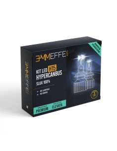 Kit Led H15 Hypercanbus Slux 100% No Lampeggi No Errori 6000K Bianco Ghiaccio