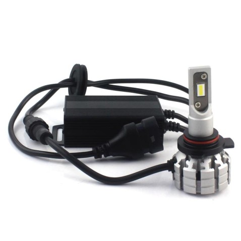 Kit Led HIR2 9012 Hypercanbus Slux 100% No Lampeggi No Errori 6000K Bianco Ghiaccio