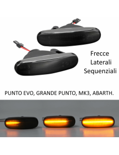 Frecce Laterali LED Dinamiche FIAT Grande Punto, Punto Evo, MK3 Sequenziale