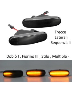 Frecce Laterali LED Dinamiche FIAT Doblò I, Fiorino III, Stilo, Multipla, Idea Sequenziale