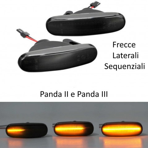 Frecce Laterali LED Dinamiche FIAT Panda 2 e 3