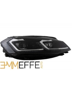 Coppia Fari Led Volkswagen Golf Luci di Posizione Drl e Abbaglianti Led Anabbaglianti Xenon