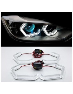 Crystal LED Angel Eyes BMW F30 F31 E60 E90 E61 F82 E46 F10 M4 M2 F22 F83 2