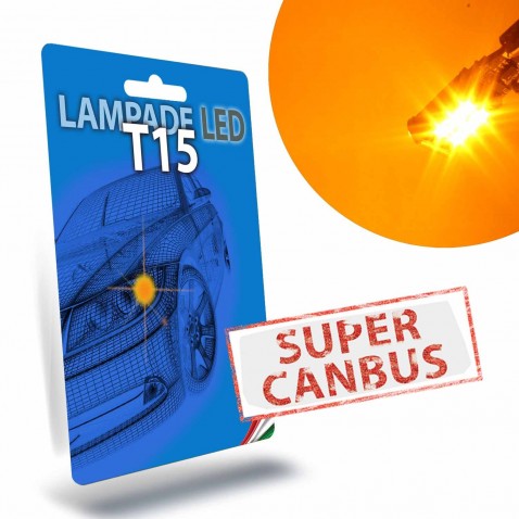 T15 WY16W Led Super Canbus Arancione Freccia Indicatore di Direzione STAR Series