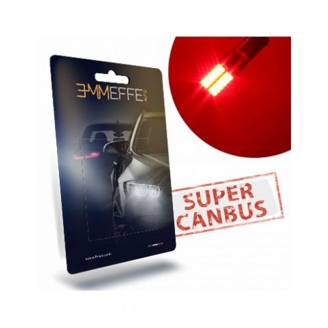 Led 3156 P27W T25 Super Canbus Rosso Stop Posizione STAR Series