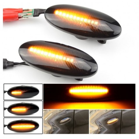 Nissan QASHQAI / QASHQAI +2 I (J10, NJ10, JJ10E) Frecce Laterali LED Dinamiche Sequenziale