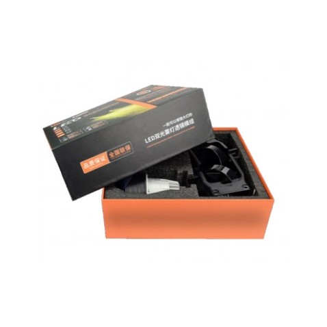 Aozoom Proiettore BI-LED ALPF-02 IP67 Lenticolare per Fendinebbia o Moto