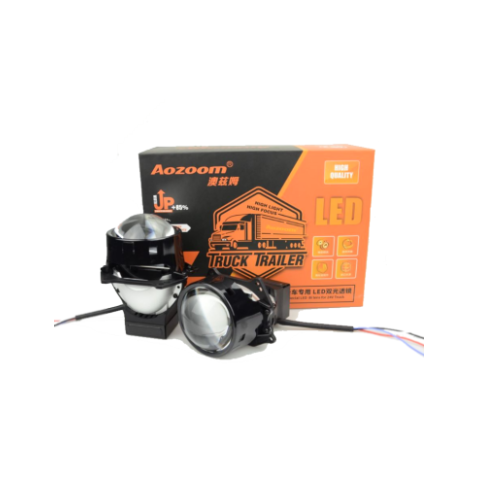 Lenticolare AOZOOM 24V Camion Autobus Proiettori 3 Pollici Luci Lampade ALPD-07-09