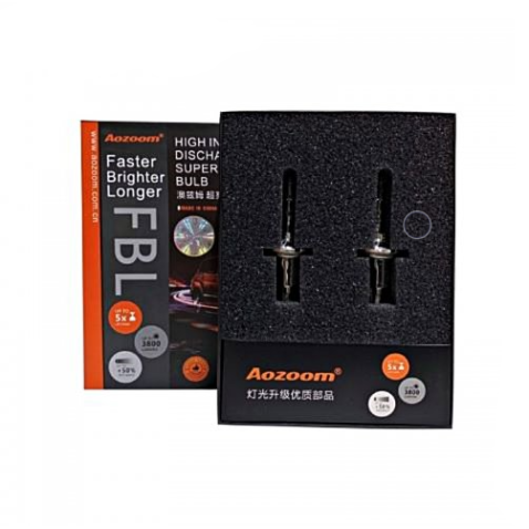 AOZOOM COPPIA LAMPADAE XENON 5500k/6000k D2H FBL FAST BRIGHT INTERNATIONAL