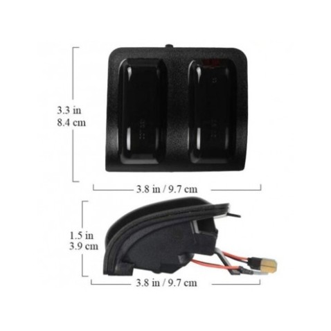 Ford F250 2008-2016 Freccia Led Sequenziale Specchietto Dinamico Mirror Light