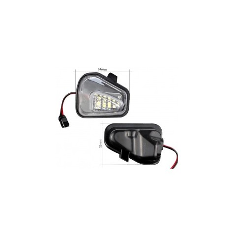 Luci Led Cortesia Volkswagen Scirocco Sotto Specchietto Retrovisore 6000k Bianca