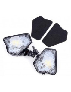 Lampade Luci Led Cortesia Mercedes Classe S W221 Sotto Specchietto Retrovisore 6000k Bianca