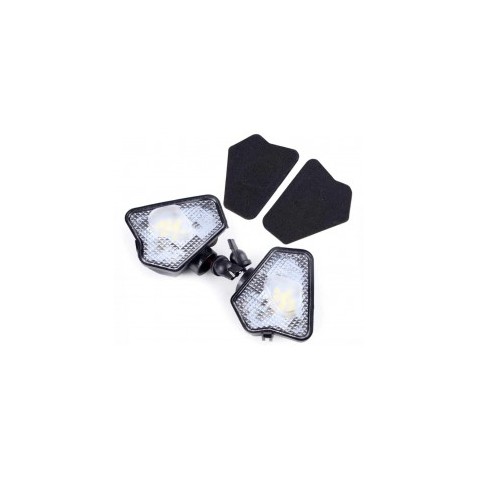 Lampade Luci Led Cortesia Mercedes Classe S W221 Sotto Specchietto Retrovisore 6000k Bianca