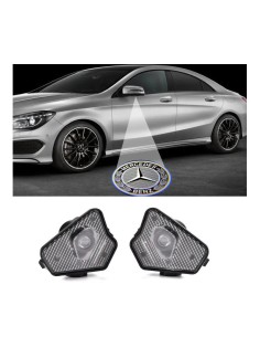Proiettore Logo Sotto Specchietto Stemma Mercedes-Benz Classe GLA X156 Luce Benvenuto