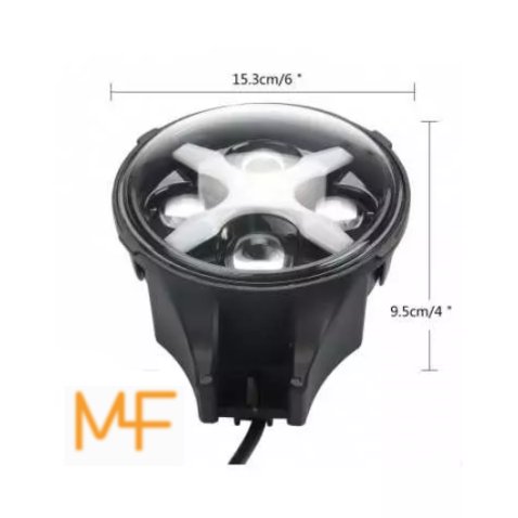 60W 6- CREE LED 5000LM HEADLIGHT OFFROAD DAYTIME RUNNING BULB FOR JEEP WRANGLER SUV